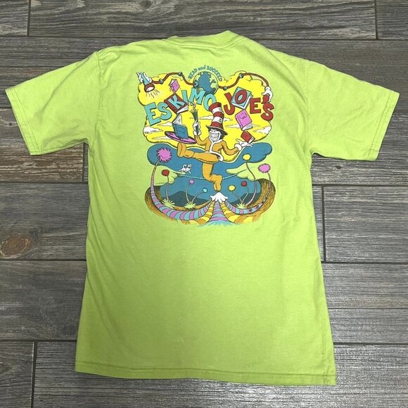 VTG Eskimo Joe's Dr. Seuss Parody READ T-Shirt Youth XL Fits Women’s XS Beefy-T - Picture 11 of 11